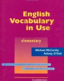 Vocabulary English in use elementary