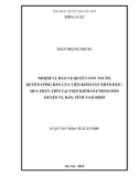 Luận văn Thạc sĩ Luật học: Nhiệm vụ bảo vệ quyền con người, quyền công dân của Viện kiểm sát nhân dân - Qua thực tiễn tại Viện kiểm sát nhân dân huyện Vụ Bản, tỉnh Nam Định