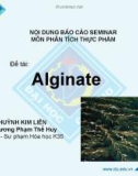 Đề tài: Alginate