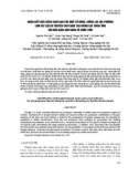 BÁO CÁO NHẬN BIẾT KHẢ NĂNG CHỊU HẠN CỦA MỘT SỐ DÒNG, GIỐNG LÚA ĐỊA PHƯƠNG LÀM VẬT LIỆU DI TRUYỀN CHO CHỌN TẠO GIỐNG LÚA THÍCH ỨNG VỚI ĐIỀU KIỆN KHÓ KHĂN VỀ NƯỚC TƯỚI 