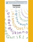 Consonants code flip book