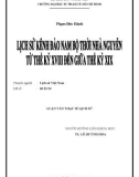 Luận văn Thạc sĩ Lịch sử: Lịch sử kênh đào Nam bộ thời nhà Nguyễn từ thế kỷ XVIII đến giữa thế kỷ XIX