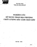 Đề tài: Nghiên cứu sử dụng than địa phương chất lượng xấu làm chất đốt