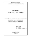 LUẬN VĂN ĐỀ TÀI : ẢNH HƯỞNG CỦA NHIỆT ĐỘ VÀ CHẤT BẢO QUẢN ĐẾN PHẨM CHẤT THANH LONG CHIẾU XẠ 