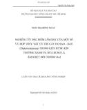 Luận văn Thạc sĩ khoa học Nông nghiệp: Nghiên cứu đặc điểm lâm học của một số ưu hợp thực vật ưu thế cây họ Sao – Dầu trong kiểu rừng kín thường xanh và nửa rụng lá ẩm nhiệt đới ở Đồng Nai