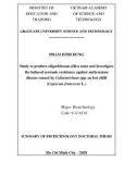 Summary of Biotechnology doctoral thesis: Study to produce oligochitosan-silica nano and investigate the induced systemic resistance against anthracnose disease caused by Colletotrichum spp. on hot chilli (Capsicum frutescens L.)