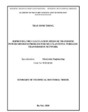 Summary of Technical Doctoral thesis: Improving the calculation speed of transmith power minimum problem for multi-antenna wireless transmission network