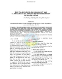 Điều tra sự phân bố của hoa lan Việt Nam và kết quả lưu giữ, đánh giá một số giống lan quý tại Gia Lâm - Hà Nội