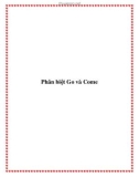 Phân biệt Go và Come