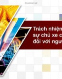 Báo cáo đề tài Trách nhiệm dân sự chủ xe cơ giới đối với người thứ 3