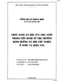 Tổng quan khoa học đề tài cấp bộ năm 2006: Chức năng xã hội của nhà nước trong nền kinh tế thị trường định hướng xã hội chủ nghĩa ở nước ta hiện nay