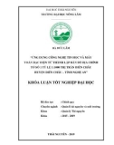 Khóa luận tốt nghiệp: Ứng dụng công nghệ tin học và máy toàn đạc điện tử thành lập bản đồ địa chính tờ số 1 tỷ lệ 1: 1000 thị trấn Diễn Châu, huyện Diễn Châu, tỉnh Nghệ An