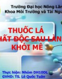 Đề tài: Thuốc lá chất độc sau làn khói mê