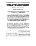 Nghiên cứu ảnh hưởng của một số biện pháp kỹ thuật đến sinh trưởng, phát triển của hoa Tô Liên