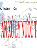 TIỂU LUẬN MÔN ĐỒ ÁN XỬ LÝ NƯỚC THẢI TÍNH TOÁN THIẾT KẾ HỆ THỐNG XỬ LÝ NƯỚC THẢI NHÀ MÁY SẢN XUẤT TINH BỘT CÔNG XUẤT 3000M3/NGÀY ĐÊM. 