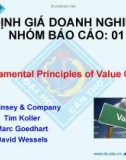 Bài thuyết trình: Định giá doanh nghiệp - Fundamental Principles of Value Creation