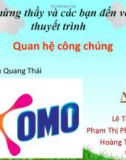 Bài thuyết trình Quan hệ công chúng tại Công ty Unilever