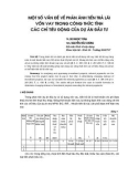 Báo cáo khoa học: một số vấn đề về phản ánh tiền trả lãi vốn vay trong công thức tính các chỉ tiêu động của dự án đầu tư