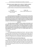 Tạp chí khoa học và công nghệ: Ứng dụng mạng nơron ước lượng từ thông trong hệ truyền động động cơ không đồng bộ