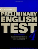 Ebook Cambridge preliminary English: Test 4