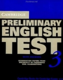 Ebook Cambridge preliminary English: Test 3