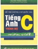 Đề thi tiếng Anh trình độ C (Môn viết): Phần 1