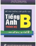 Đề thi tiếng Anh trình độ B (Môn viết): Phần 1