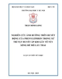 Luận án tiến sĩ Y học: Nghiên cứu ảnh hưởng trên huyết động của Phenylephrin trong xử trí tụt huyết áp khi gây tê tủy sống để mổ lấy thai