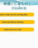 Bài giảng Bài 0: Bảng chữ cái - Bảng chữ Hiragana