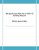 ĐỒ ÁN TỐT NGHIỆP - Quản lí điểm