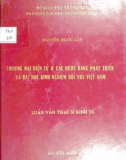 Luận văn Thạc sĩ Kinh tế : Thương mại điện tử ở các nước đang phát triển và bài học kinh nghiệm đối với Việt Nam