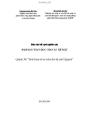 Báo cáo kết quả nghiên cứu: Đảm bảo toán học cho các hệ mật - Quyển 3B: Sinh tham số an toàn cho hệ mật Elgamal