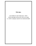 Tiểu luận của chủ nghĩa mác lenin về quan hệ biện chứng giữa tồn tại xã hội và ý thức xã hội qua một số tác phẩm kinh điển