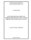Luận văn Thạc sĩ Kinh tế: Hoàn thiện triển khai chiến lược marketing kinh doanh của Công ty trách nhiệm hữu hạn Giải pháp trực tuyến ESC