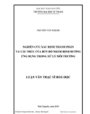 Luận văn Thạc sĩ Hoá học: Nghiên cứu xác định thành phần và cấu trúc của bùn đỏ nhằm định hướng ứng dụng trong xử lý môi trường