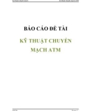 Báo cáo đề tài Kỹ thuật chuyển mạch ATM