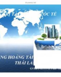 Tiểu luận: Khủng hoảng tài chính Châu Á Thái Lan 1997