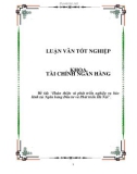 Luận văn: Hoàn thiện và phát triển nghiệp vụ bảo lãnh tại Ngân hàng Đầu tư và Phát triển Hà Nộ