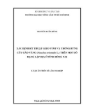 Luận án Tiến sĩ Lâm nghiệp: Xác định kỹ thuật gieo ươm và trồng rừng cây Gáo vàng (Nauclea orientalis l.) trên một số dạng lập địa ở tỉnh Đồng Nai