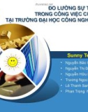 Thuyết trình: Đo lường sự thỏa mãn trong công việc của CBCNV tại trường đại học công nghệ Sài Gòn