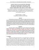 Báo cáo nghiên cứu khoa học: ÁP DỤNG THUẬT TOÁN DI TRUYỀN TÌM KIẾM QUỸ ĐẠO VẬN HÀNH TỐI ƯU HỒ CHỨA NƯỚC CÓ NHÀ MÁY THỦY ĐIỆN LÀM VIỆC ĐỘC LẬP VỚI QUÁ TRÌNH DÒNG CHẢY ĐẾN LÀ NGẪU NHIÊN