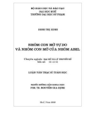 Luận văn thạc sĩ Toán học: Nhóm con mờ tự do và nhóm con mờ của nhóm Abel