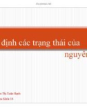 Bài thuyết trình Xác định các trạng thái của nguyên tử