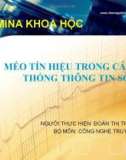 Bài báo cáo Méo tín hiệu trong hệ thống thông tin số