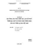 Báo cáo : Địa tầng, cấu trúc kiến tạo, lịch sử phát triển địa chất và phân vùng triển vọng dầu khí thềm lục địa Việt Nam