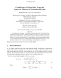 Báo cáo toán học: Combinatorial Identities from the Spectral Theory of Quantum Graph