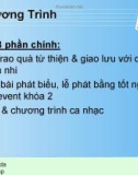 Đề tài thuyết trình Chương trình Ca nhạc và trao quà từ thiện cho thiếu nhi nghèo ngoại thành, Tp. Hồ Chí Minh - Phần 2