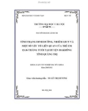 LUẬN VĂN: TÌNH TRẠNG DINH DƯỠNG, NHIỄM GIUN VÀ MỘT SỐ YẾU TỐ LIÊN QUAN CỦA TRẺ EM 12-36 THÁNG TUỔI TẠI HUYỆN ĐAKRÔNG TỈNH QUẢNG TRỊ