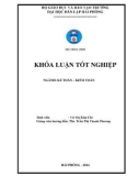 Kế toán tốt nghiệp Kế toán - Kiểm toán: Hoàn thiện tổ chức kế toán doanh thu, chi phí và xác định kết quả kinh doanh tại Công ty cổ phần dịch vụ thương mại và vận tải Thùy Dương