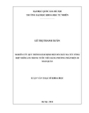 Luận văn Thạc sĩ Khoa học: Nghiên cứu quy trình giám định một số chất ma túy tổng hợp nhóm ATS trong nước tiểu bằng phương pháp điện di mao quản